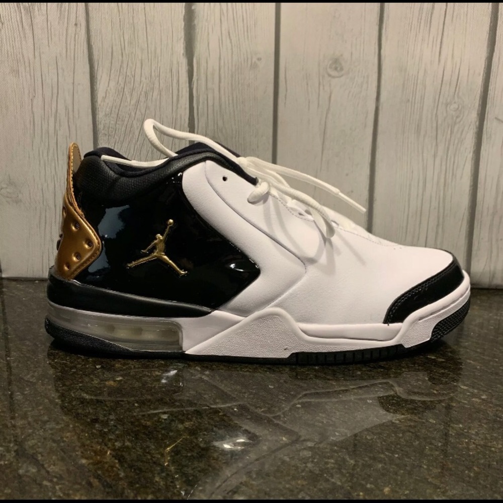 Jordan Big Fund PRM Black Gold White CI2216-100 - Picture 1 of 5